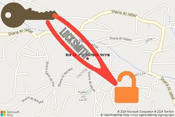 שירותי מנעולנות בדיר אל אסד